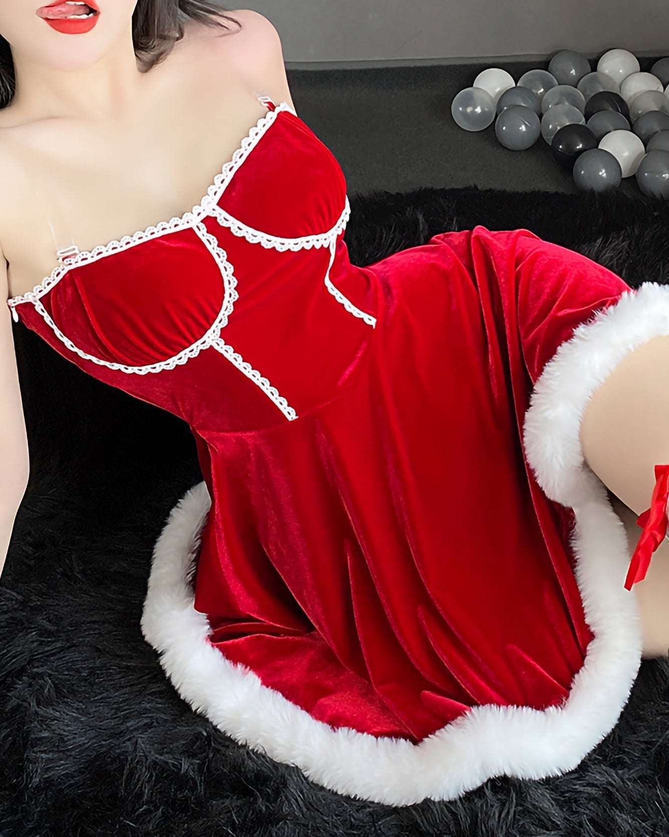 聖誕抹胸連衣裙套裝 BestCouple HongKong