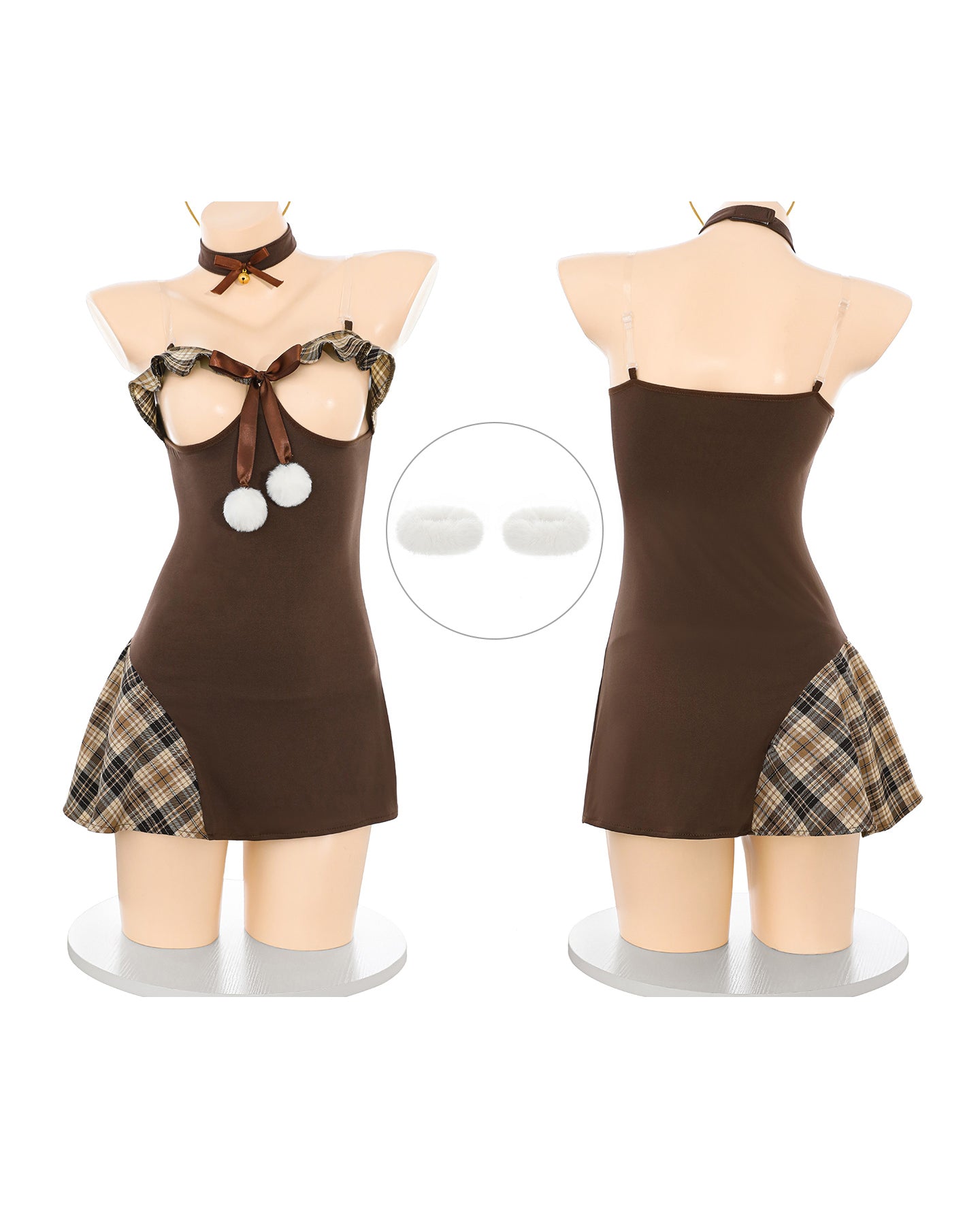 性感露胸聖誕響鈴套裝