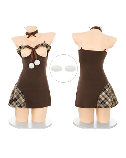 性感露胸聖誕響鈴套裝