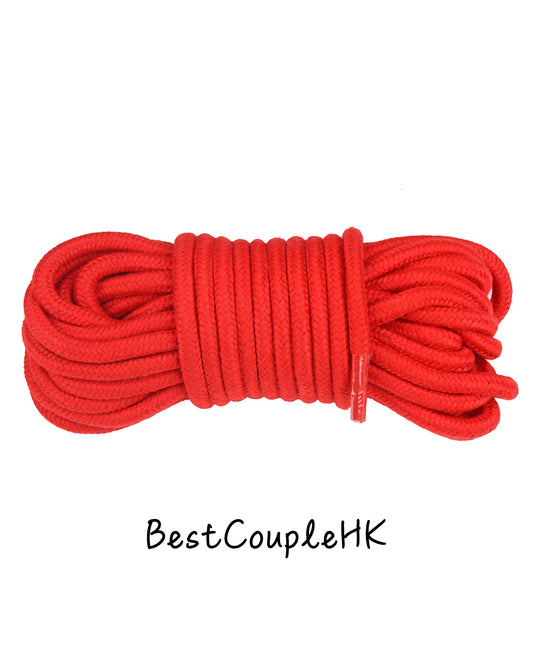 情趣玩具 情趣棉繩 紅色
