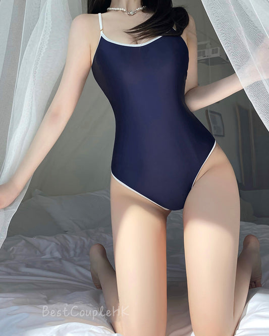 暗扣開襠死庫水連體衣套裝 - 情趣內衣 BestCouple HongKong